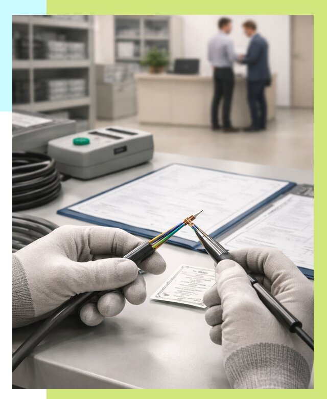 Сертификация провода в Геленджике от 18709 р. в Сертэкс